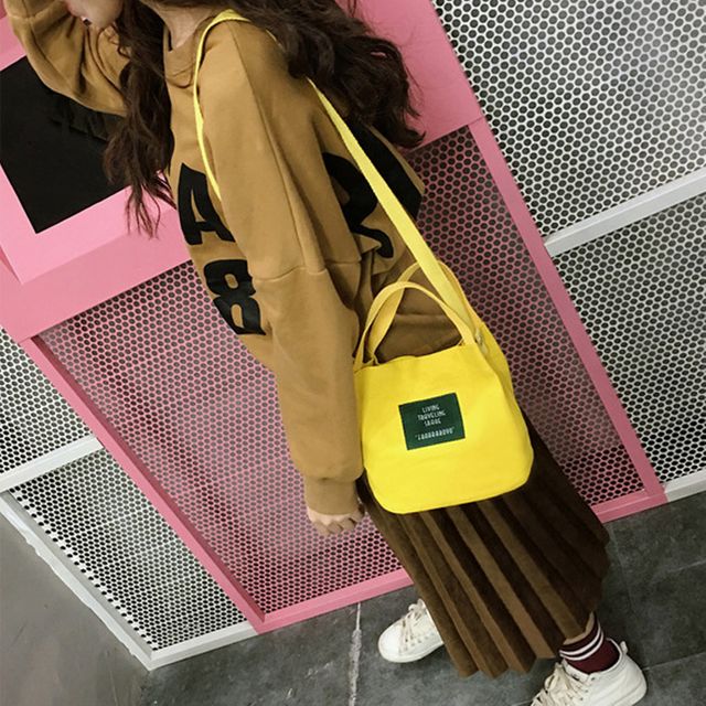 캔버스 보조 크로스백 ELG-029