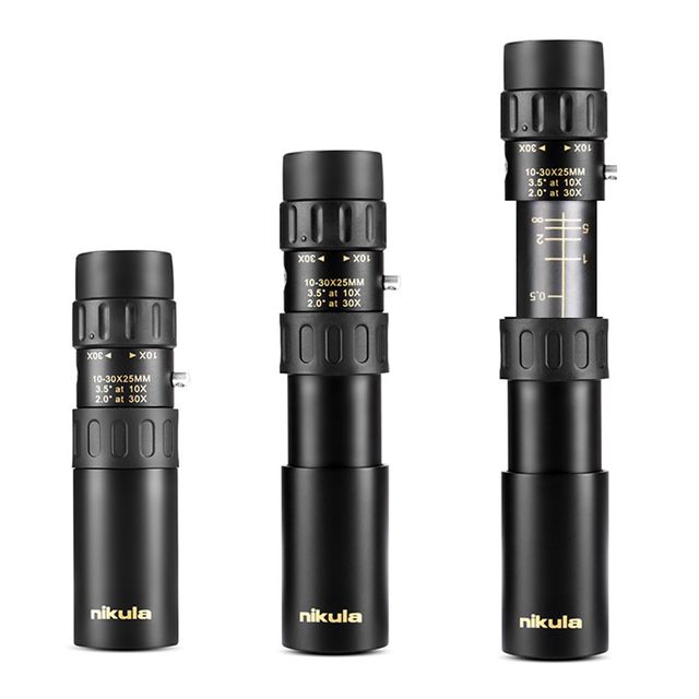 니쿨라 소형 단망경 X 30배율 3단 확장 망원경