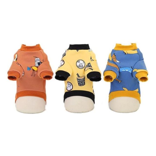 반려견 사계절 패션 티셔츠 멘투멘 스타일 강아지 의류