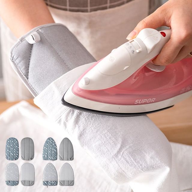 핸디형 다리미 장갑 스팀 손보호 휴대용 간편한