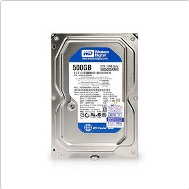 웨스턴 하드 디스크 3.5 500G SATA3 HDD 저장 메모리