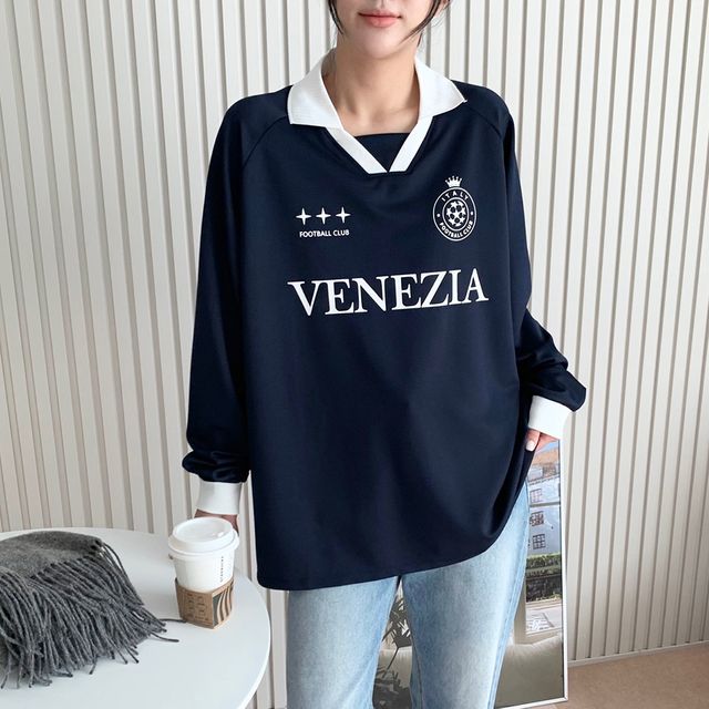 남녀공용 오버핏 베네치아 져지 카라티 SD-241035