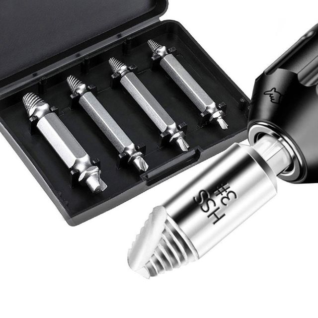 볼트 리무버 반대탭 나사 분리 히다리탭 4PCS