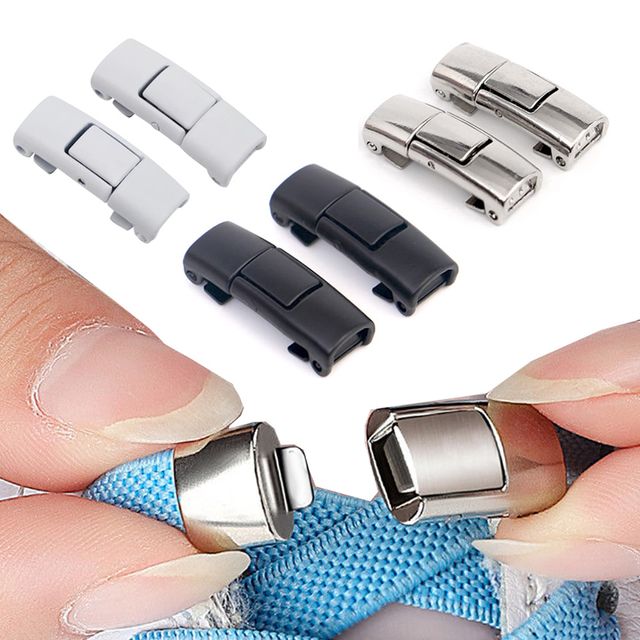 무매듭 신발끈 버클 2P 운동화끈 고정클립 연결고리