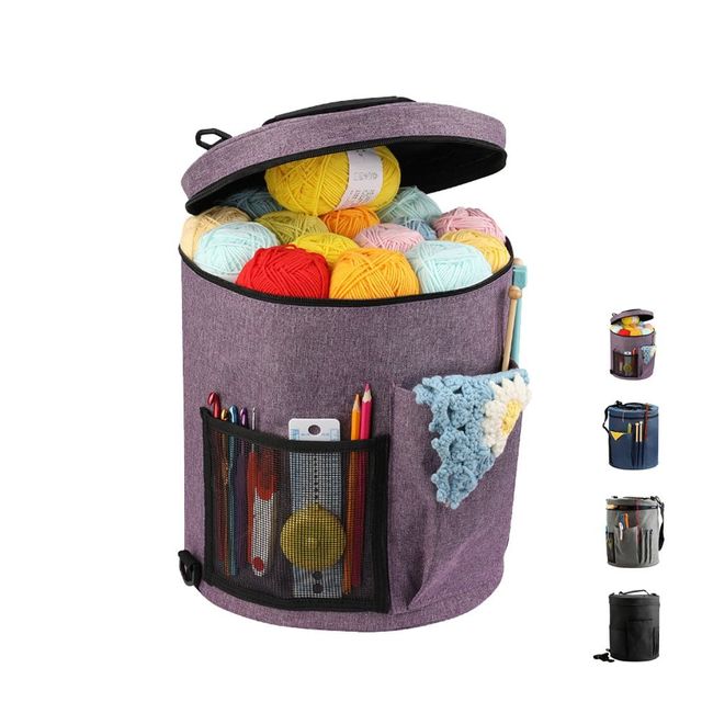 뜨개질 보관 가방 숄더백 공구함 공예용품 정리함