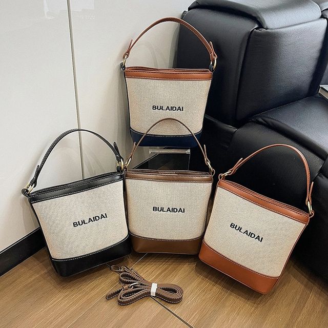 레터링 버킷 숄더백 OSM-1005843