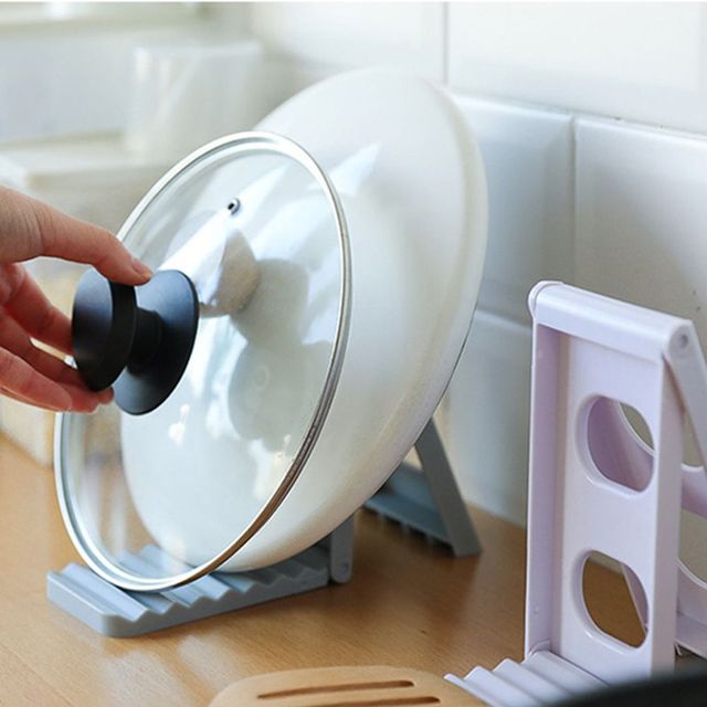 접이식 냄비 뚜껑 접시 건조랙 주방 정리대