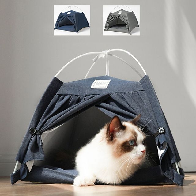 키밍 사계절 고양이 텐트 하우스 반려동물용품