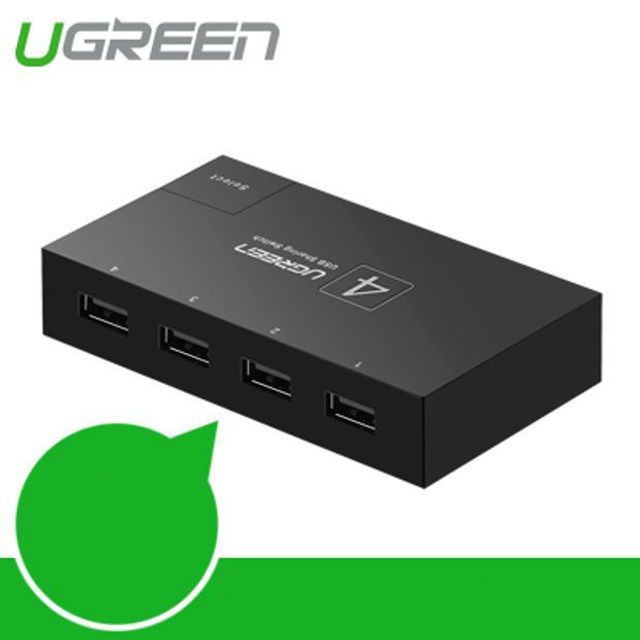 UGREEN U 30346 USB2.0 4대1 수동 선택기