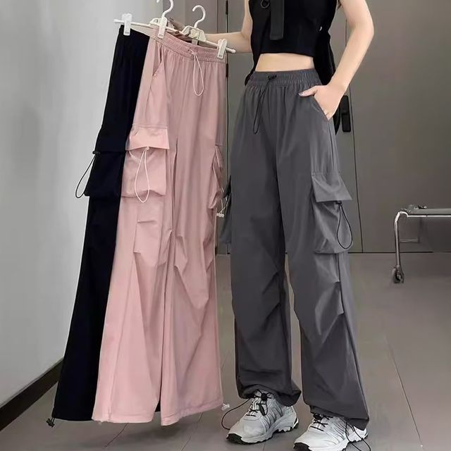 미넨 카고 트리플스트링 와이드바지 SD-250504