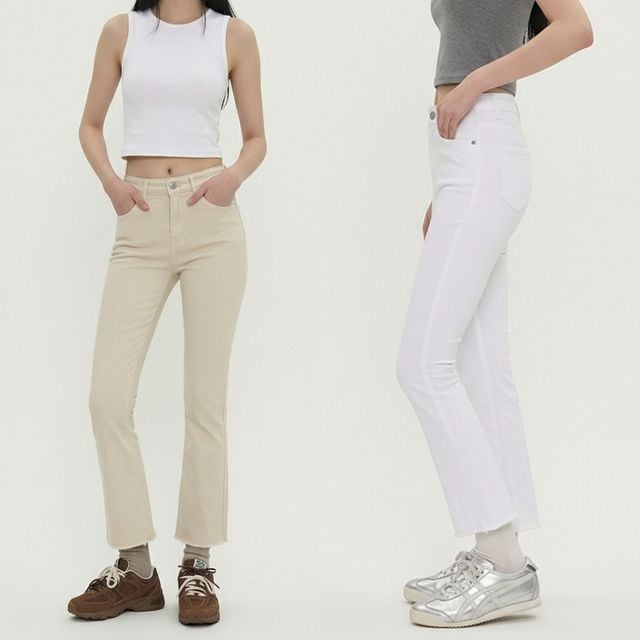 여성 캐주얼 스판 부츠컷 팬츠 JEB-1007320