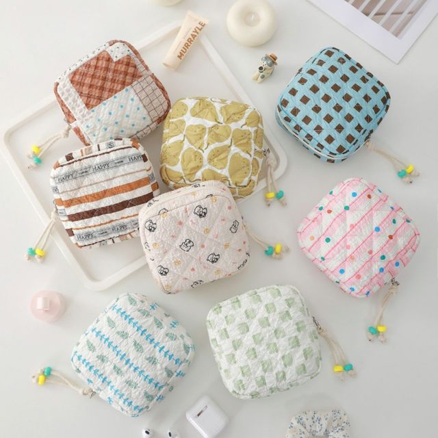 휴대용 패턴 소프트 파우치 EL-1004646