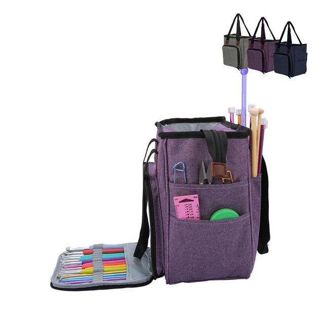 뜨개질 수납 가방 공구함 니팅백 부자재 보관함