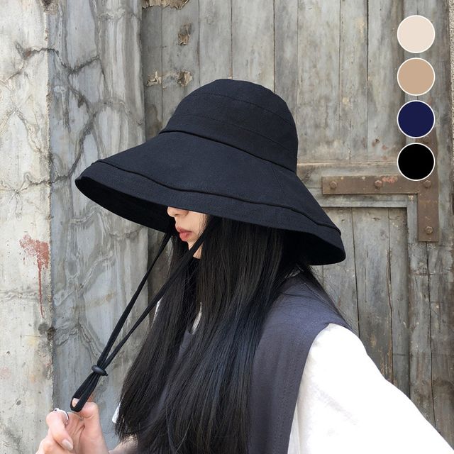 넓은챙 나들이 버킷햇 ELM-211