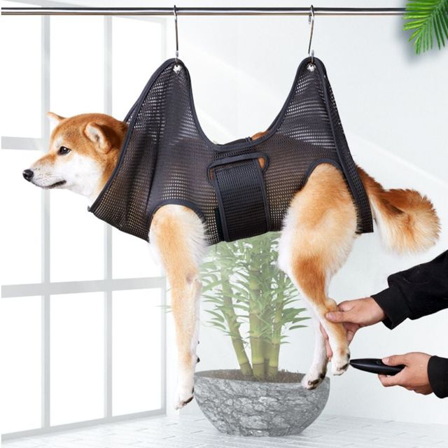 망사 애견 미용 해먹 고양이 강아지 침대 매쉬 패드