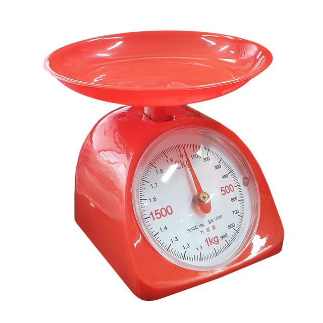 경인2K 가정용 기계식 주부 계량저울 주방저울 2Kg