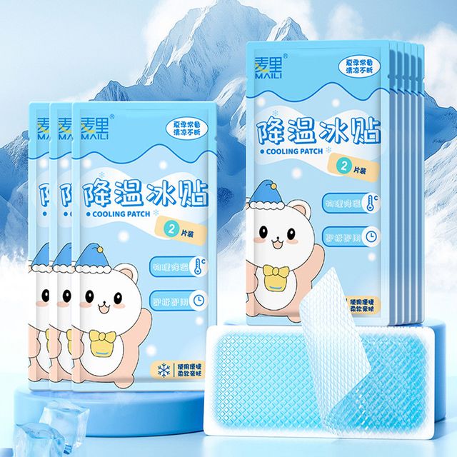 장만A604 아이스 쿨패치 붙이는 쿨러팩 2P팩 10개 쿨링패치 아이스팩 쿨러 휴대폰