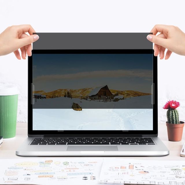 노트복 모니터 보안필름 컴퓨터 화면보호기 15.6in