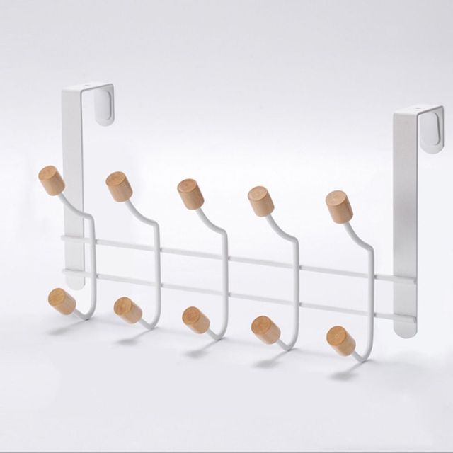 다용도 후크 행거 6구 10구 수납 정리대 강력한 고정력