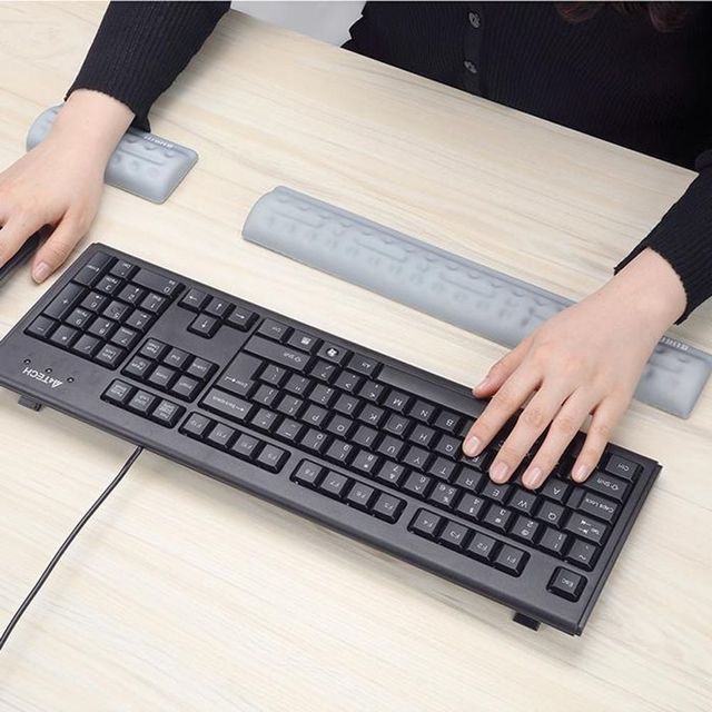 키밍 게이밍 사무용 키보드 손목 보호 패드 마우스 쿠션