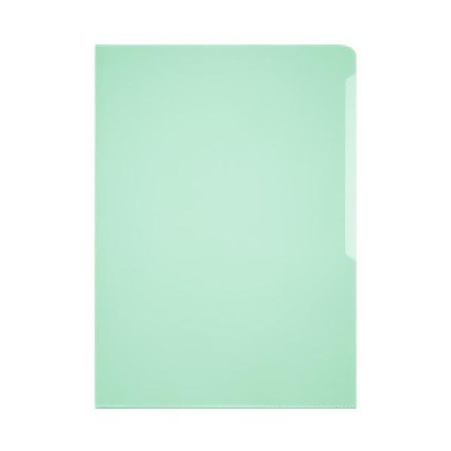 듀라블 L자 PVC홀더 화일 2339 초록 1P(제작 로고 인쇄 홍보 기념품 판촉물)