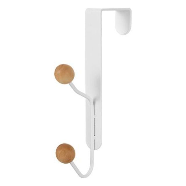 방문용 모자걸이 행거 2구 도어 훅 세트