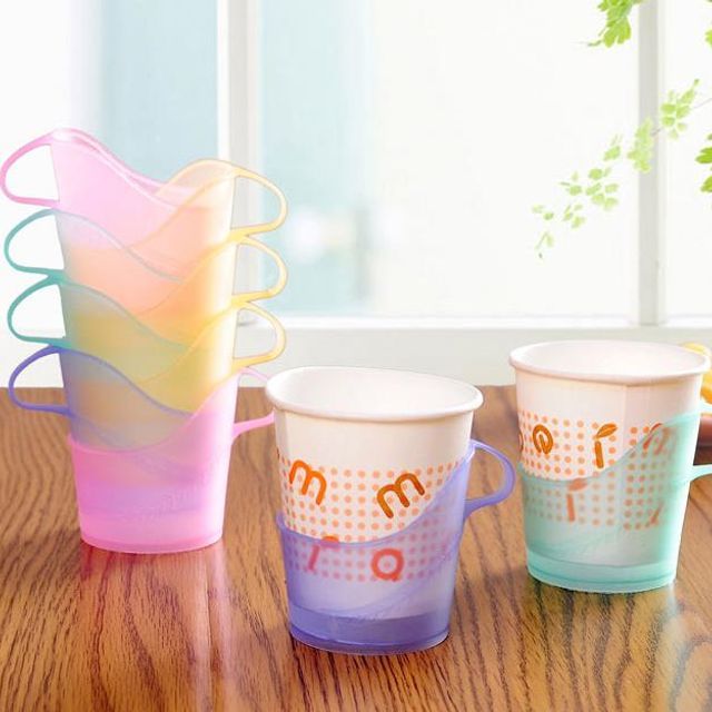 키밍 종이컵 홀더 정리대 10개입 일회용컵 보관 용기