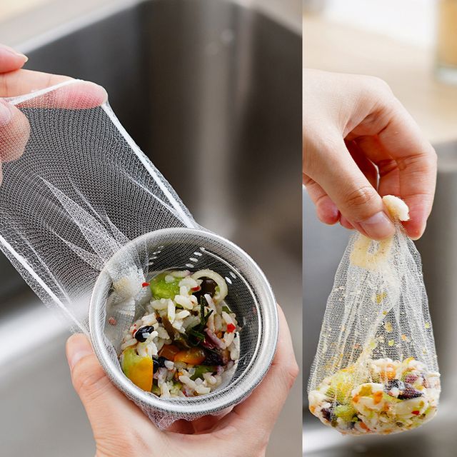 장만A840 일회용 싱크대 거름망 커버 100매 망사덮개 보조거름망