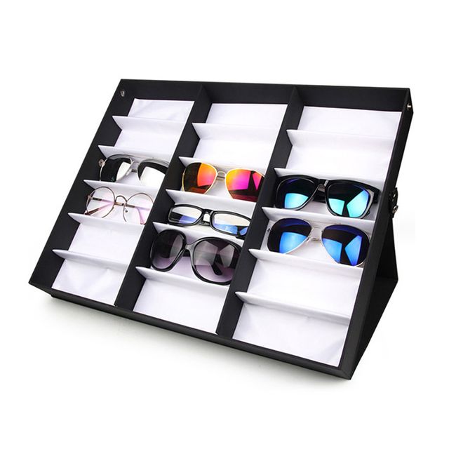 선글라스 18구 보관 케이스 전시함 안경 수납함