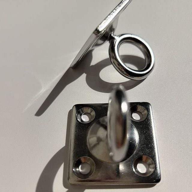 스텐 회전 링고리 소품걸이 2P 소형 타공 후크