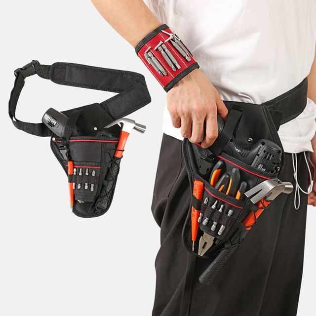 전동드릴집 공구 벨트 가방 힙색 수납가방 파우치