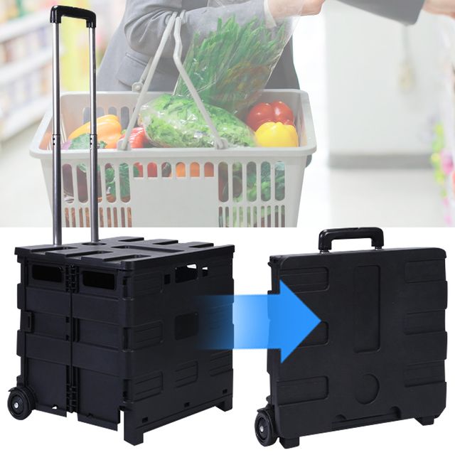 대형 접이식 카트 시장 마트 장바구니캐리어 손수레