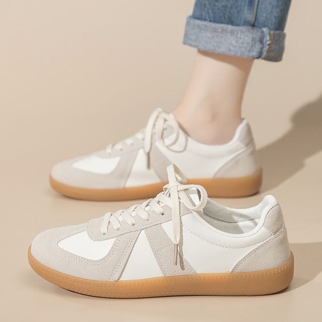 남녀공용 심플 단화 스니커즈 화이트 커플 운동화