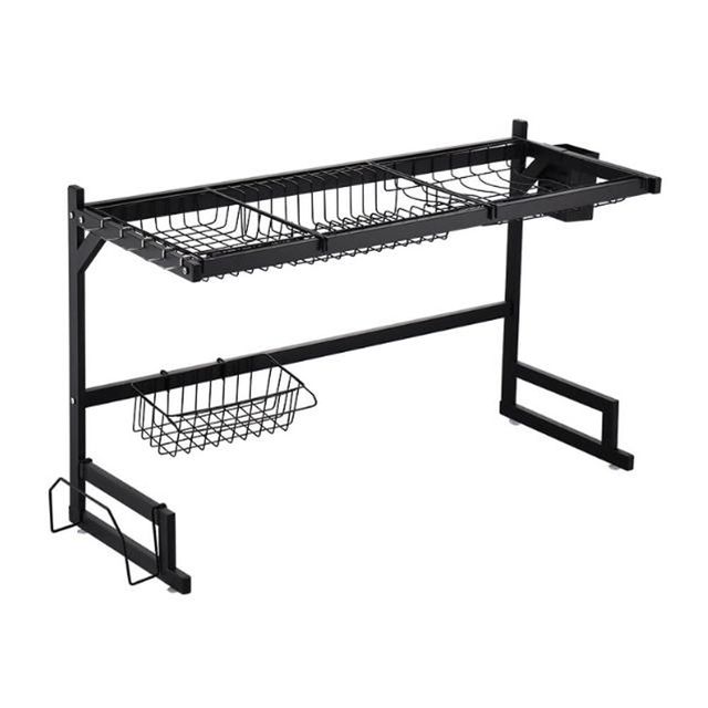 스테인리스 식기건조대 주방 수납 선반 설거지 공간 절약