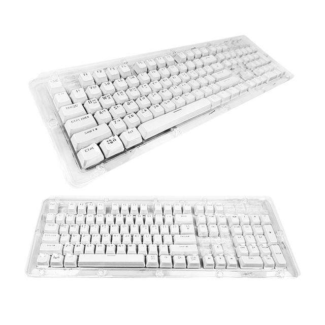 기계식 키보드 키캡 104 한글버전 화이트 블랙 고급형