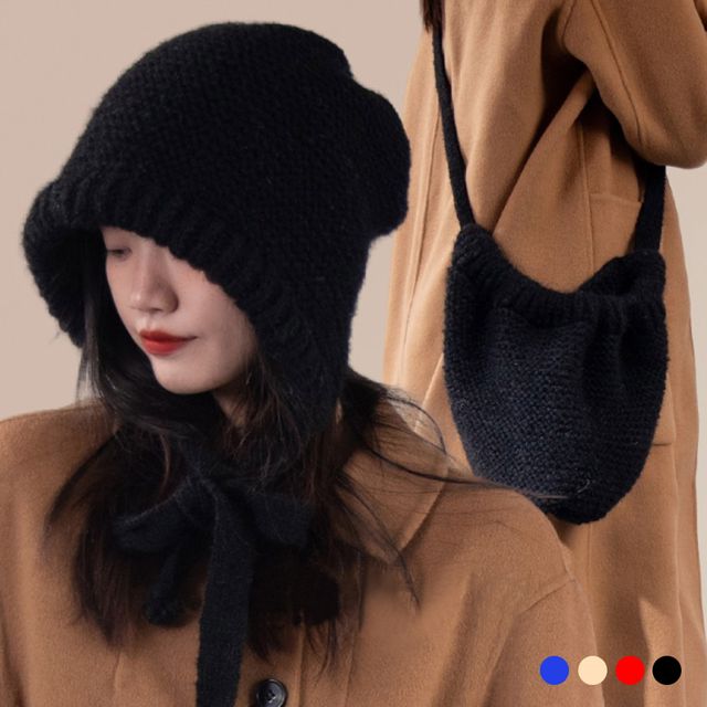 여성 귀여운 패션 니트 모자 URK-421