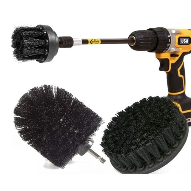 전동 드릴 청소솔 바닥솔 화장실 밀대솔 세트