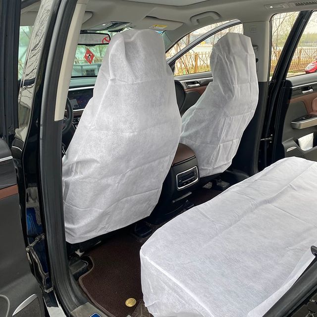 차량용 일회용 시트 커버 세트 자동차 오염방지 보호 덮개