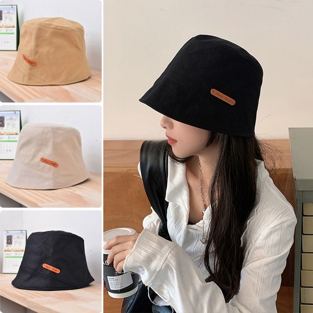 옆라벨 버킷햇 ELM-015