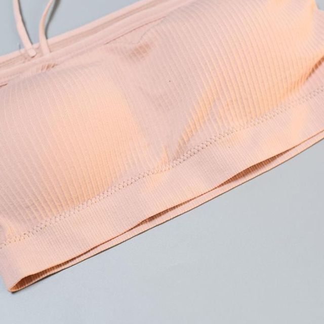 노와이어 튜브탑 브라 드레스 여성 속옷