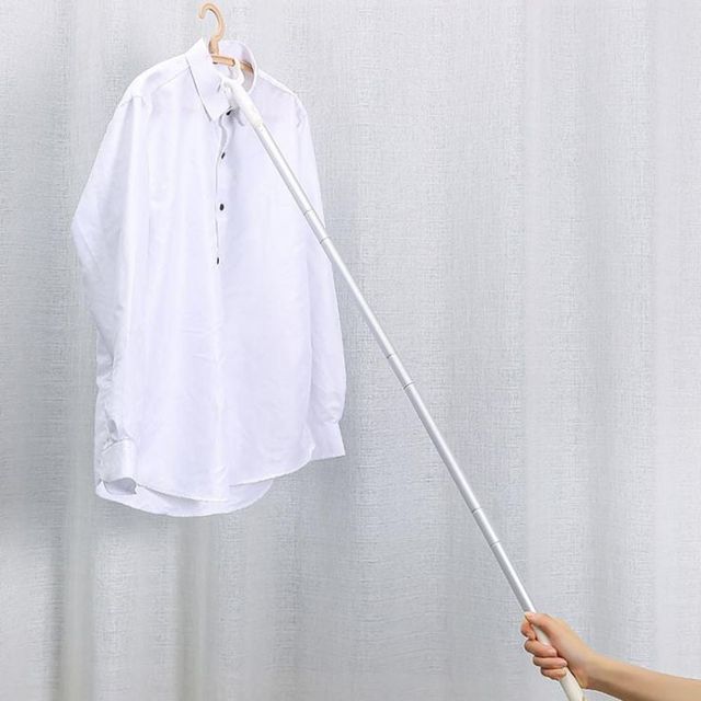 실용적인 옷걸이 집게 클립 베란다 옷방 정리용 고리