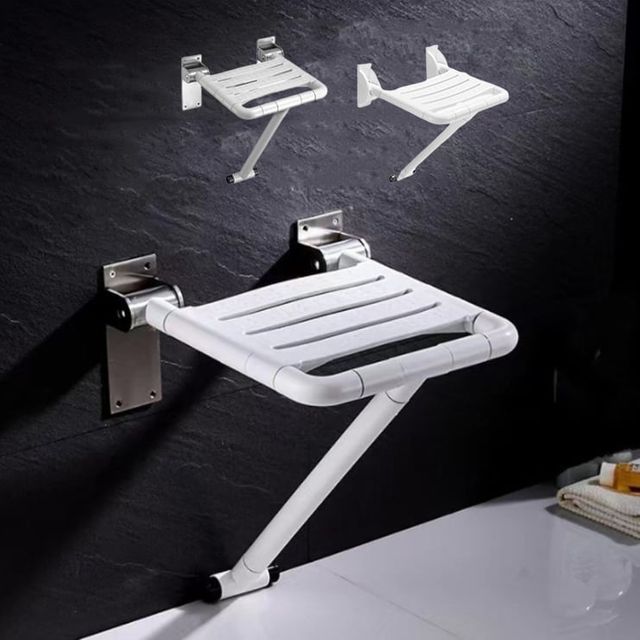 키밍 접이식 샤워용 보조의자 노인 벽걸이 스텐형