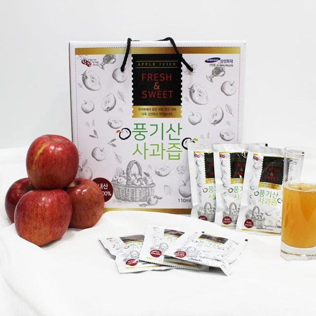 더 맑은 사과즙 선물세트 100포