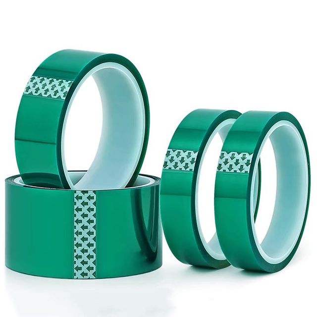 고온 내열 마스킹테이프 33m 그린 실리콘 스티커 20mm