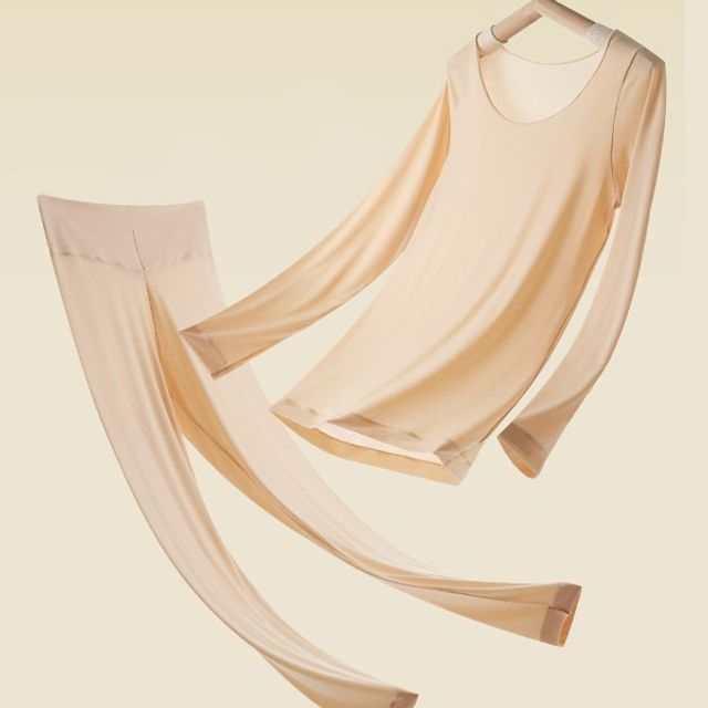 초경량 심리스 홈웨어 상하복 겨울이너웨어 겨울속옷