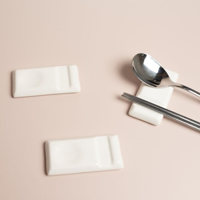 젓가락 도자기수저 받침 세라믹 받침대 ROS-1007013