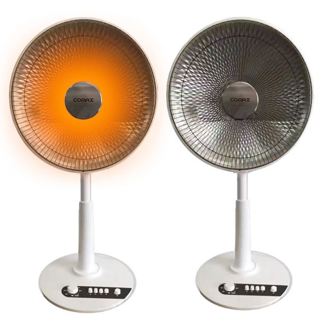 코멕스C14 좌우회전식 세라믹 전기히터 전기난로 120분타이머 세라믹히터