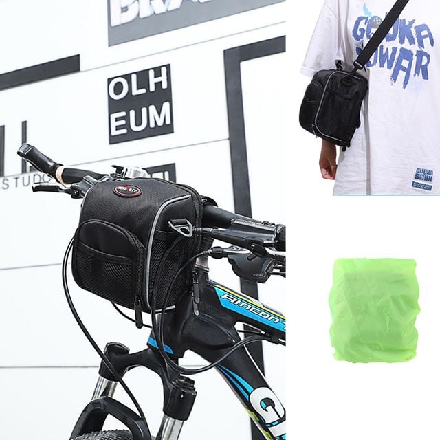 전동킥보드 가방+레인커버 세트 자전거 산악 헤드백