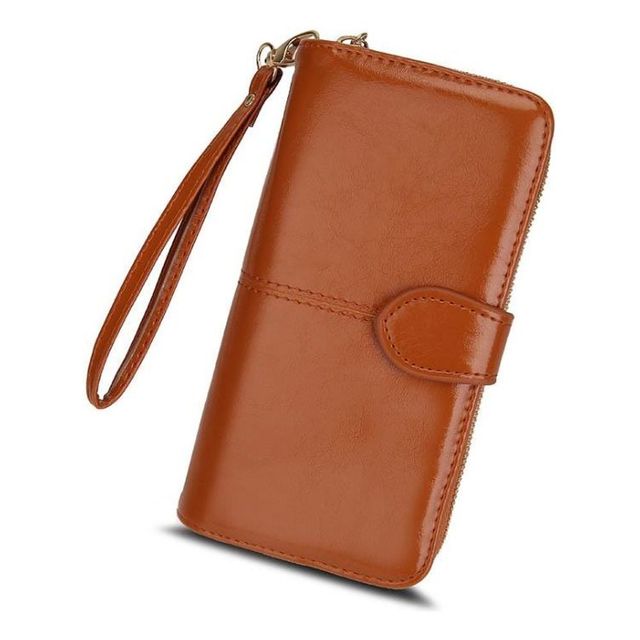 키밍 여성 슬림 지퍼 장지갑 카드지갑 고급스러운 디자인