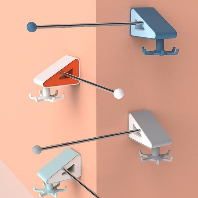 회전 국자 걸이 부착식 조리도구 후크